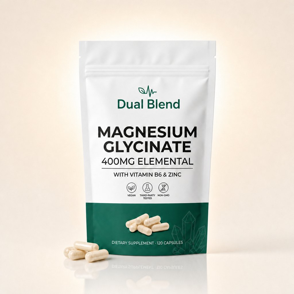 Dual Blend Magnesium Glycinate pouch