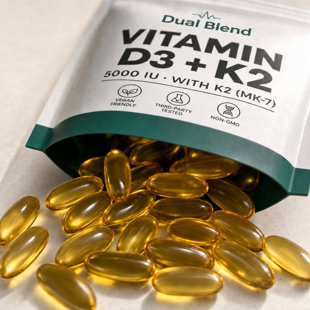 D3 + K2 softgels