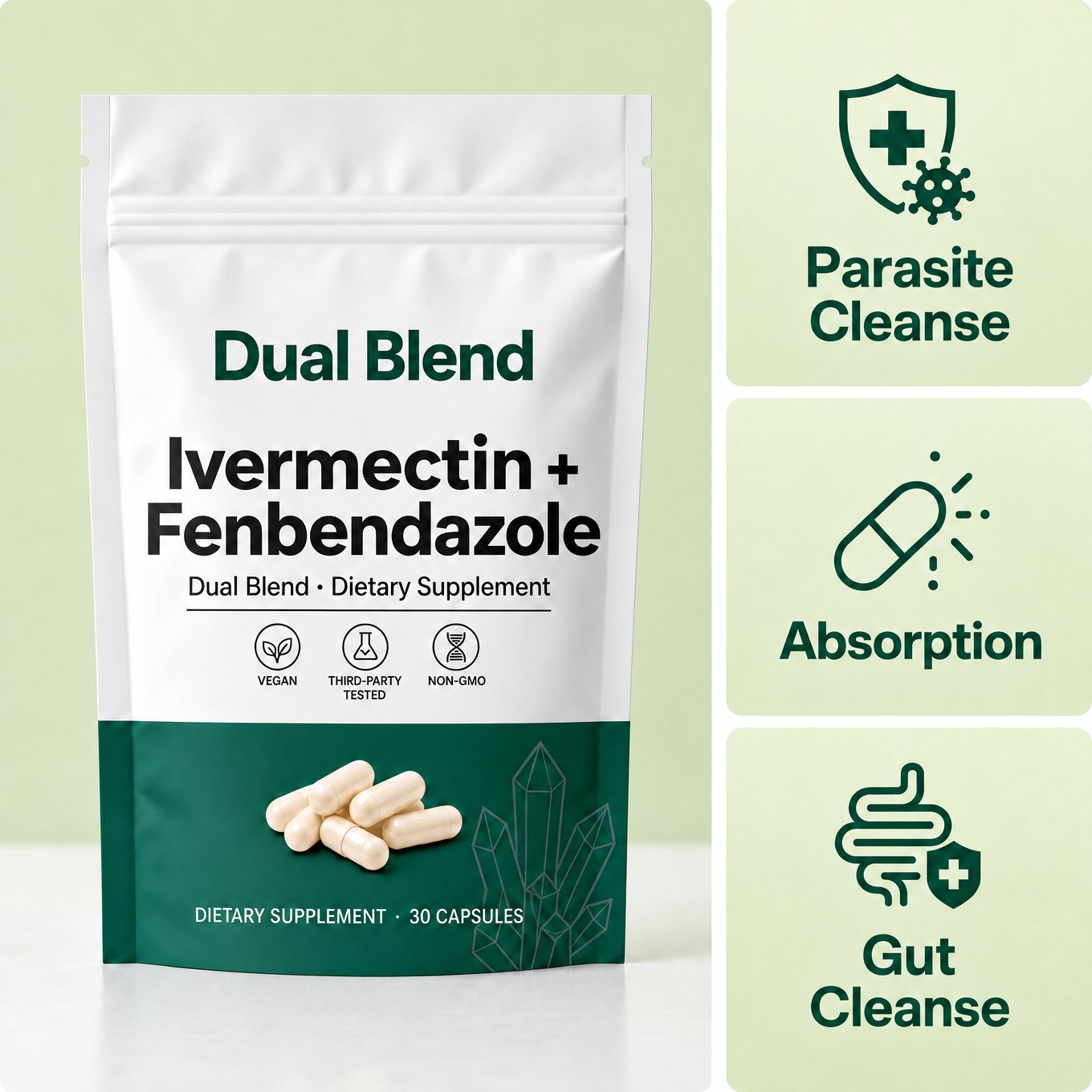 Dual Blend, 30 capsules